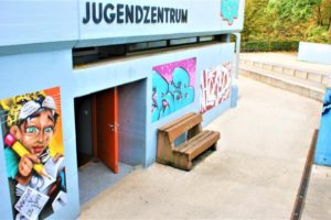 Grafitti im Außenbereich